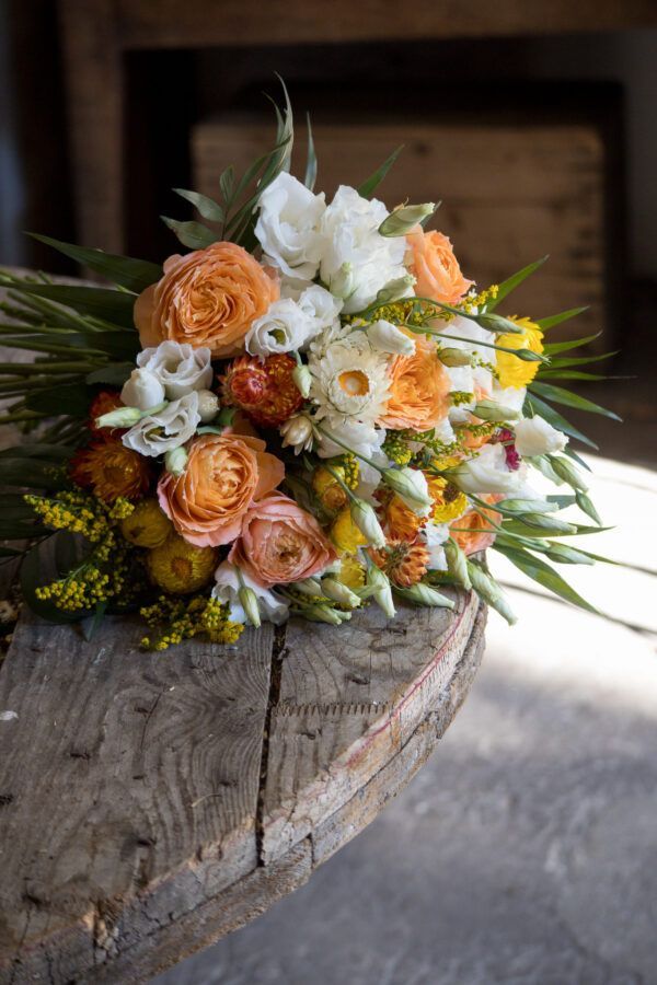 Bouquet de fleurs champêtre