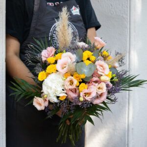 Bouquet de fleurs champêtre