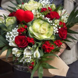Bouquet Saint-Valentin pour les Amoureux ❤️