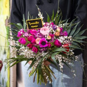 Bouquet de fleurs spécial Fête des Grands-Mères