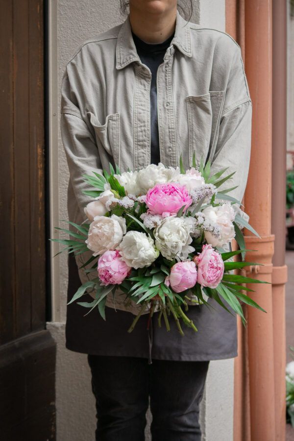 Bouquet de fleurs Pivoines du Var