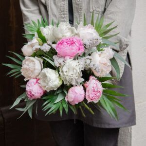 Bouquet de fleurs Pivoines du Var