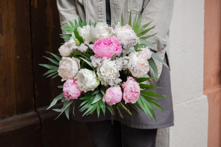 Bouquet de fleurs Pivoines du Var