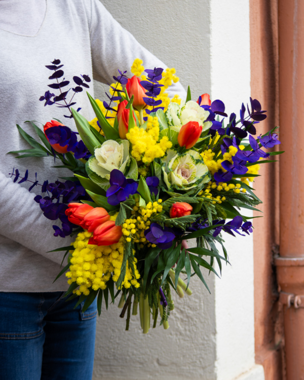 Bouquet de saison coloré ou pastel